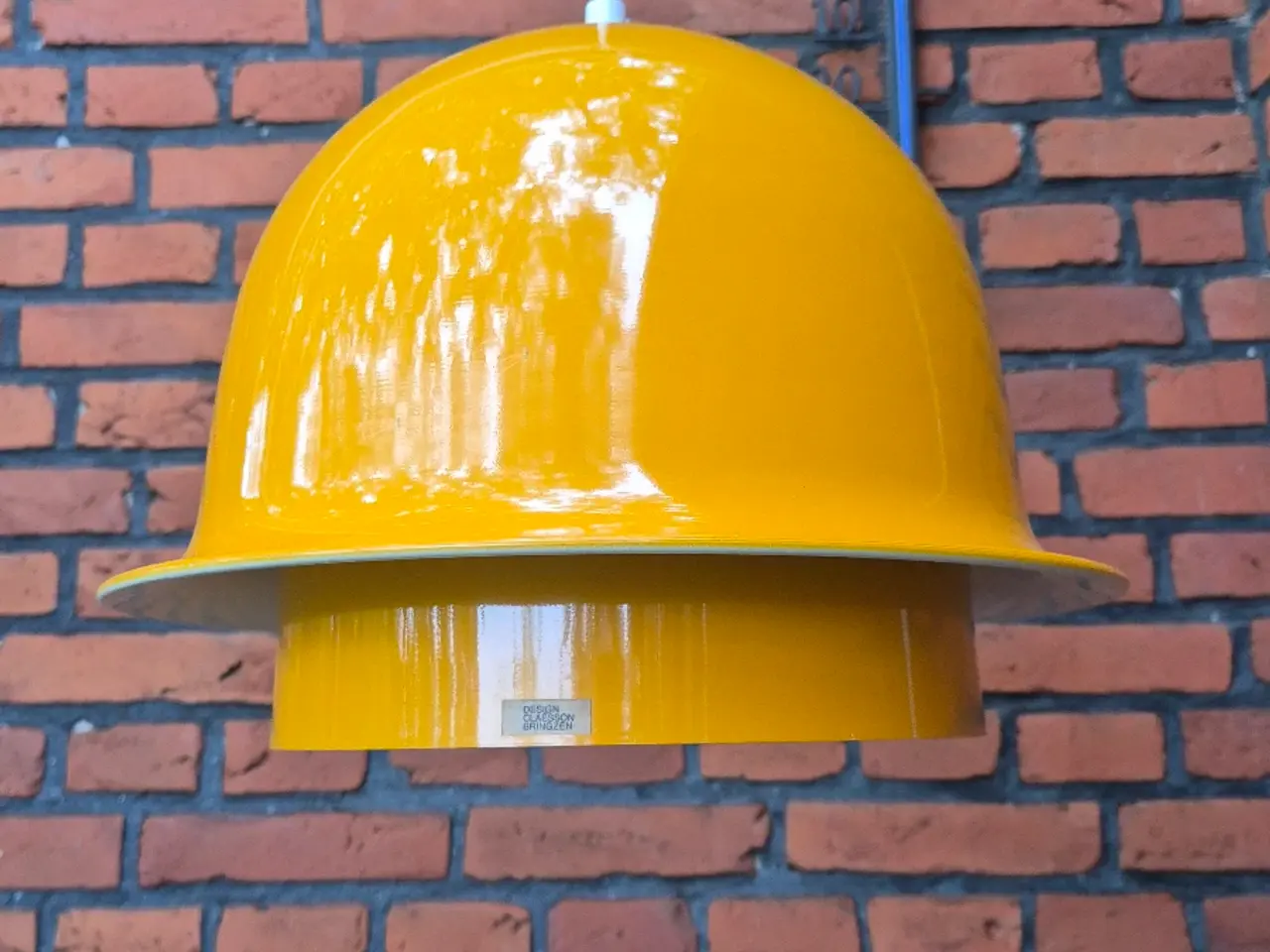 Billede 18 - Finurlig solgul retrolampe i svensk design