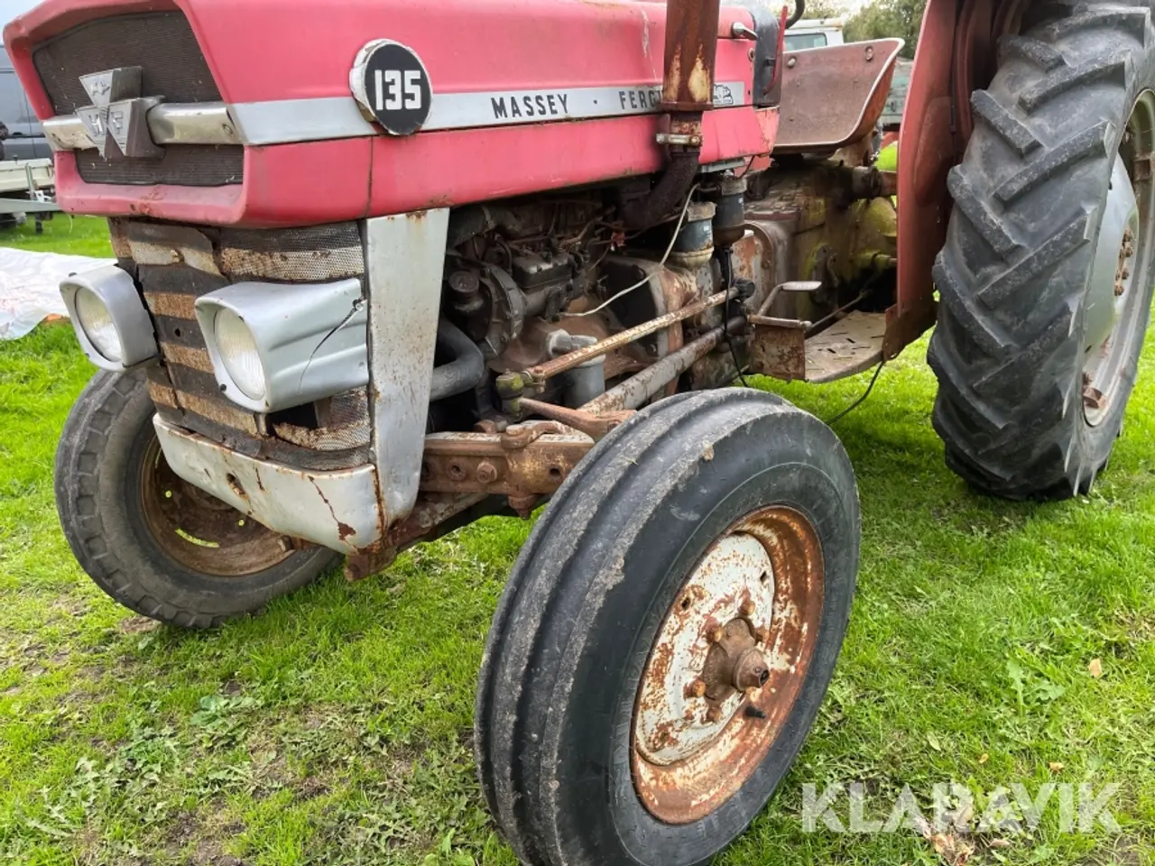 Billede 6 - Veterantraktor Massey Ferguson 135