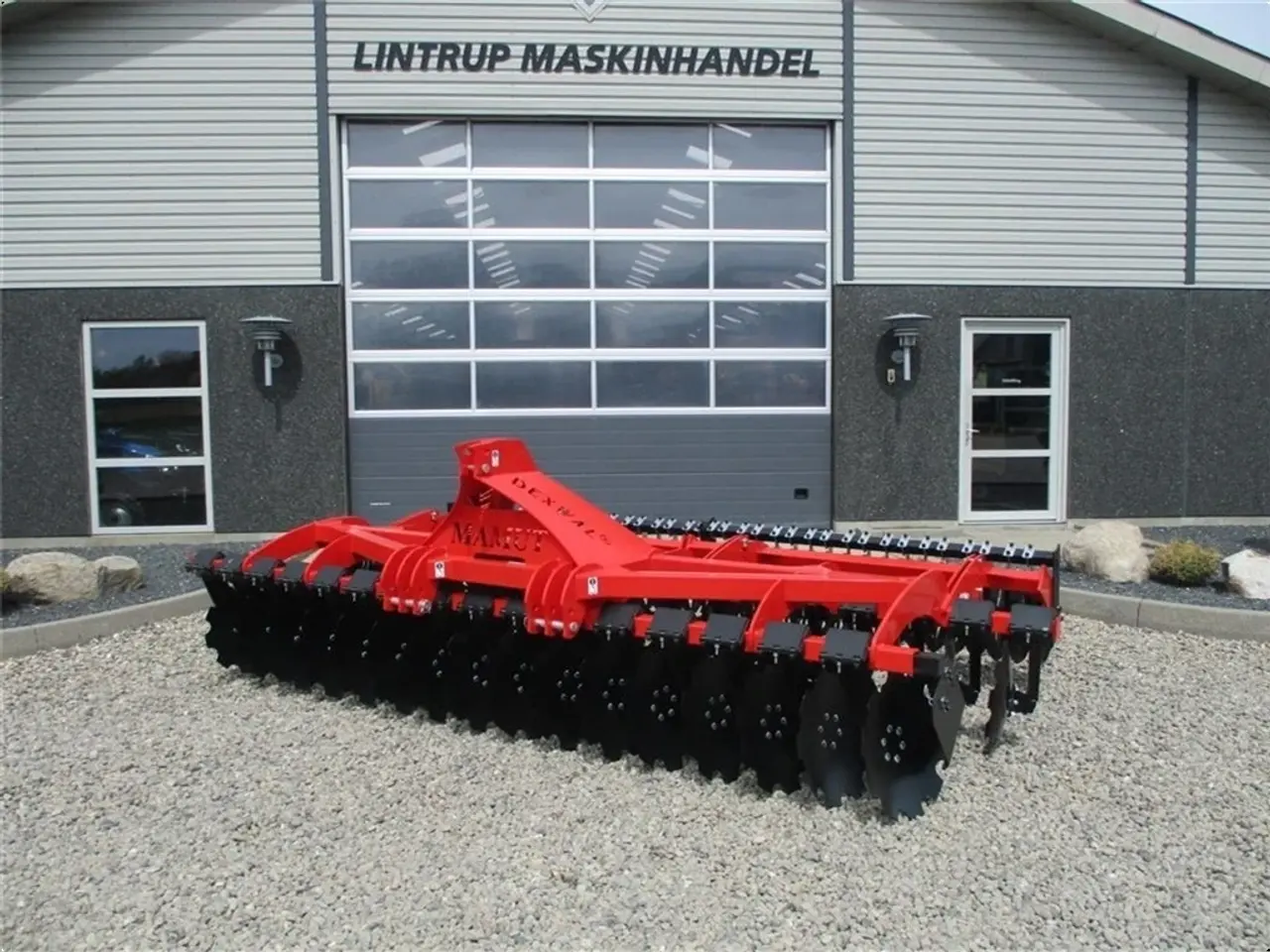 Billede 9 - Dexwal Mamut 4 m med v-rings pakker og 560 mm tallerkner