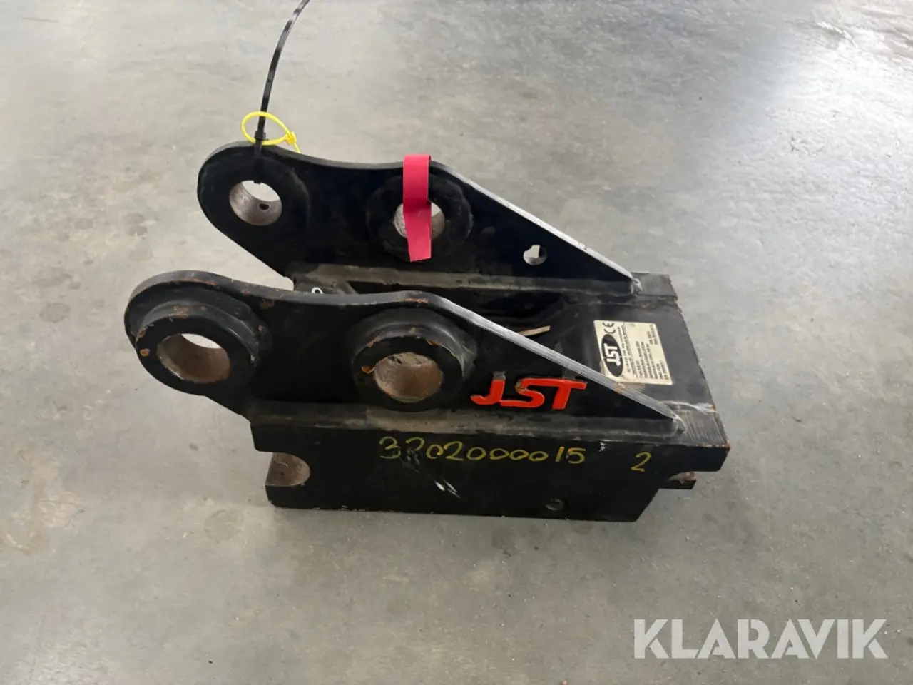 Billede 4 - Hydraulisk hurtigskifte JST S40 HY