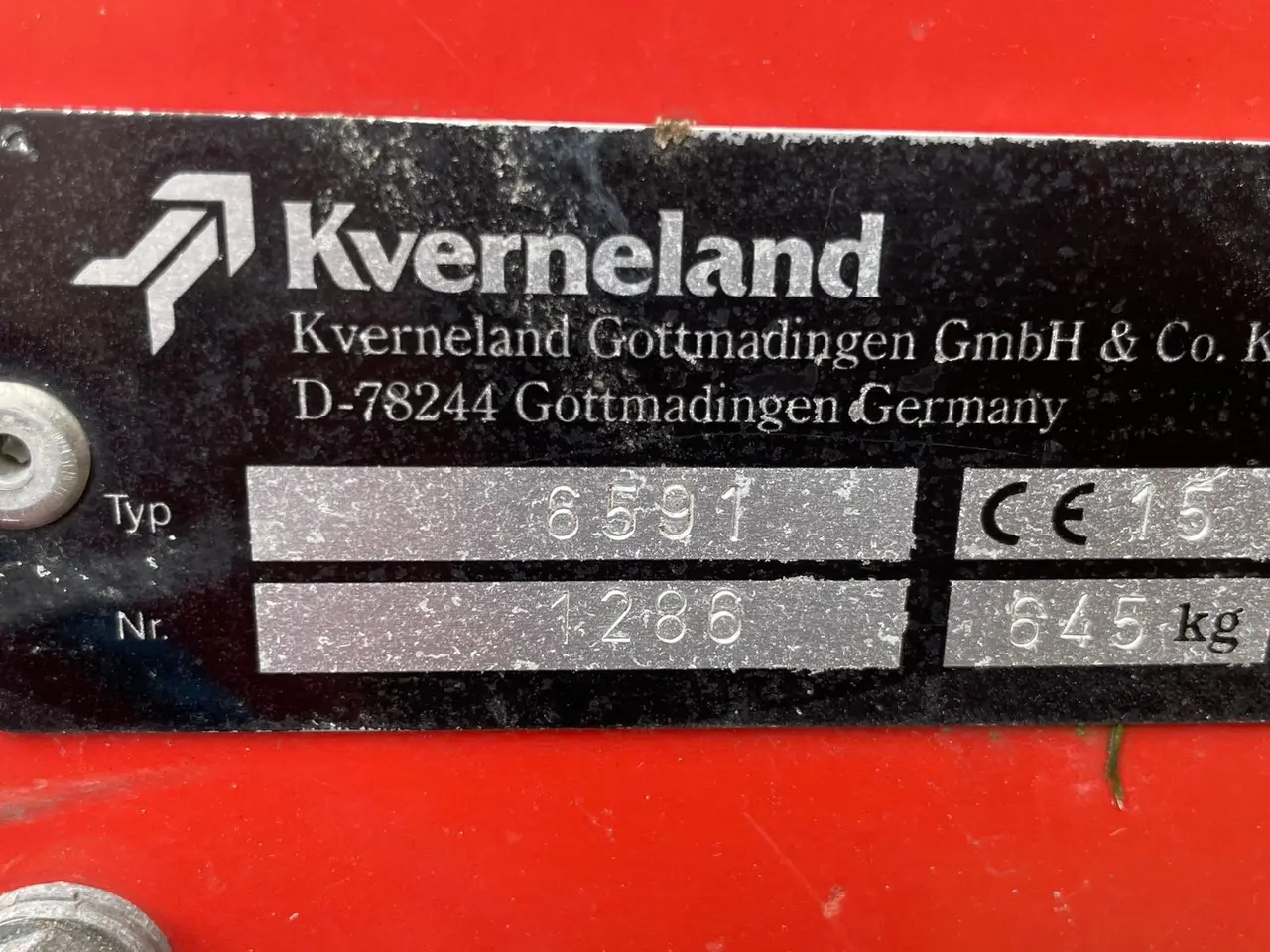 Billede 4 - Kverneland Taarup 8055
