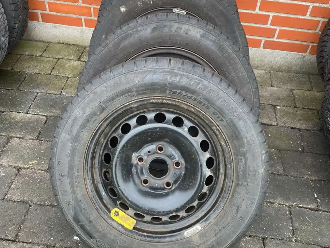 Billede 1 - 15 VW,Audi,Skoda,Seat vinterhjul med vinterdæk på