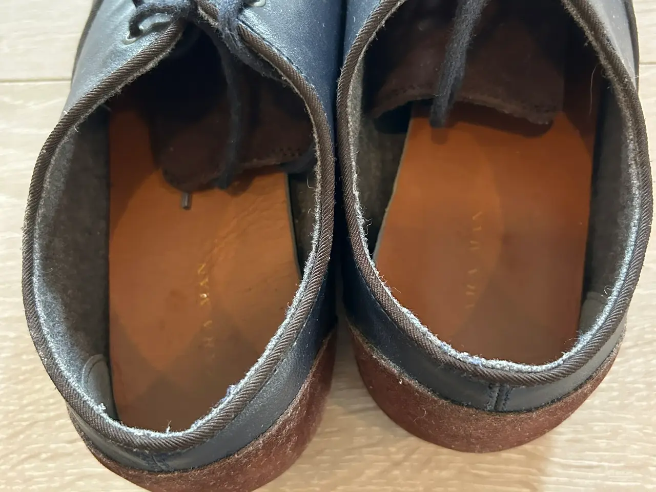 Billede 3 - Zara herresko / habitsko – Str. 41 – Mørkeblå