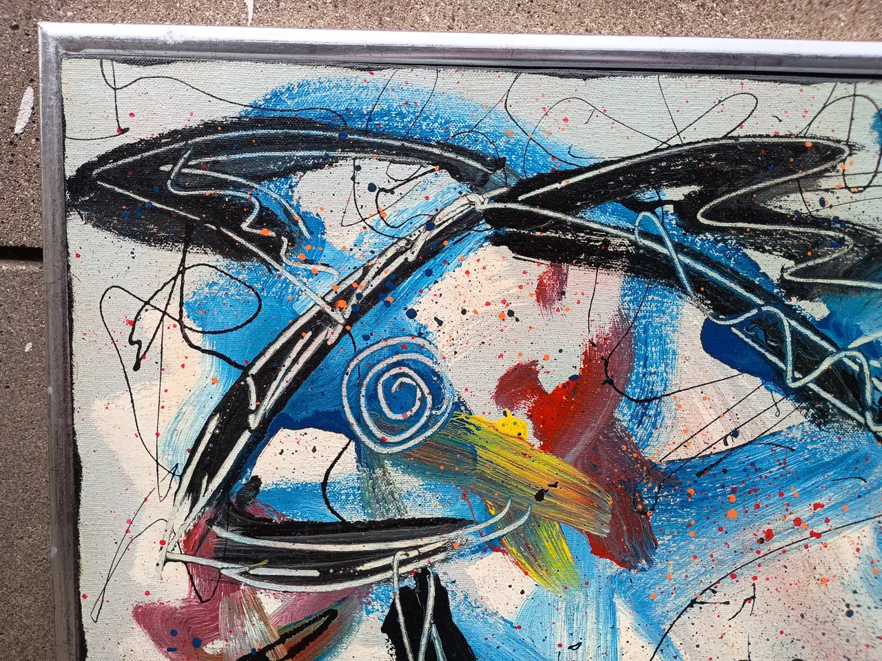 Billede 4 - Acryl maleri 50 x 60cm.