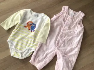 Baby fløj hel dragt og body