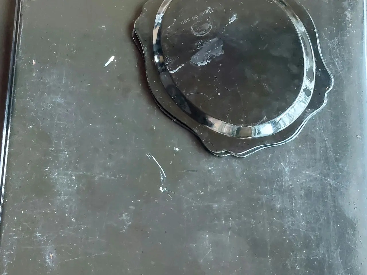 Billede 3 - HÅNDMALEDE SERVERINGS BAKKER af jern - SAMLET PRIS