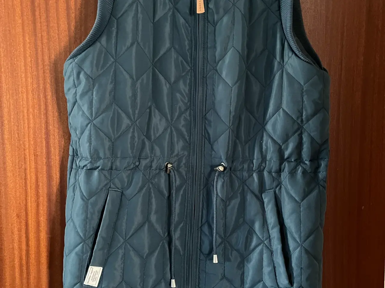 Billede 1 - Lang quilted dame vest