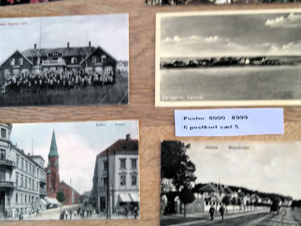 Billede 5 - 54 postkort by & egnskort postområde 8000 – 8990