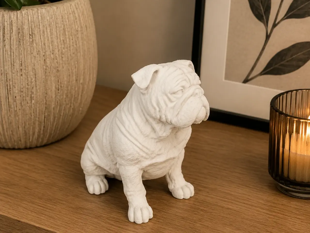 Billede 1 - Engelsk bulldog figur