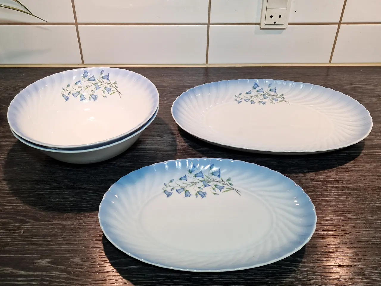 Billede 4 - Christineholm "Blå Ur", 37 dele.