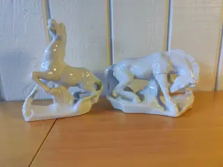 Vintage 1980'erne porcelænsheste