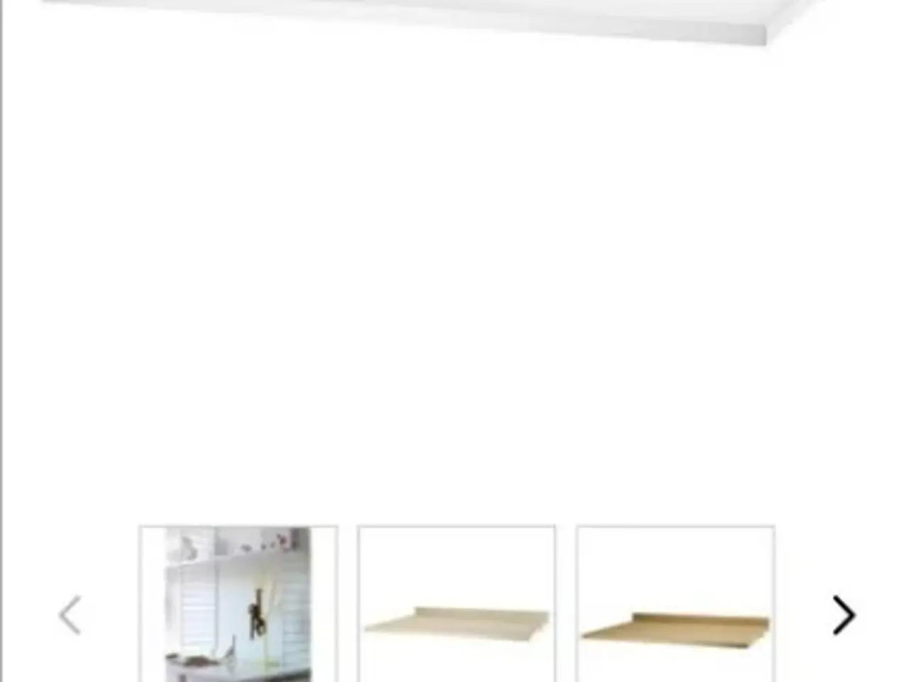 Billede 1 - String Workdesk / Bordplade – helt ny