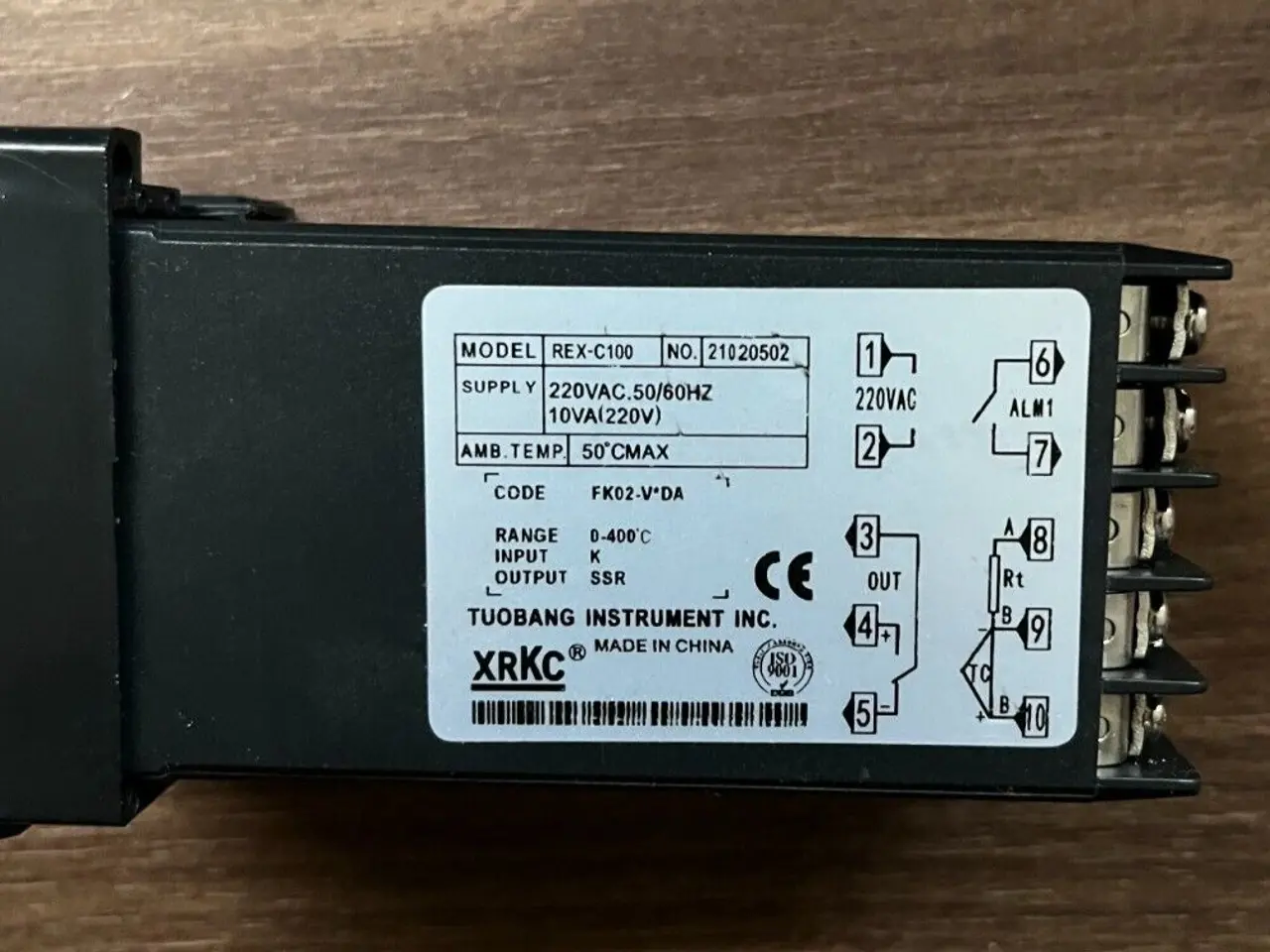 Billede 2 - XRKC REX-C100 Digital PID Temperature Controller