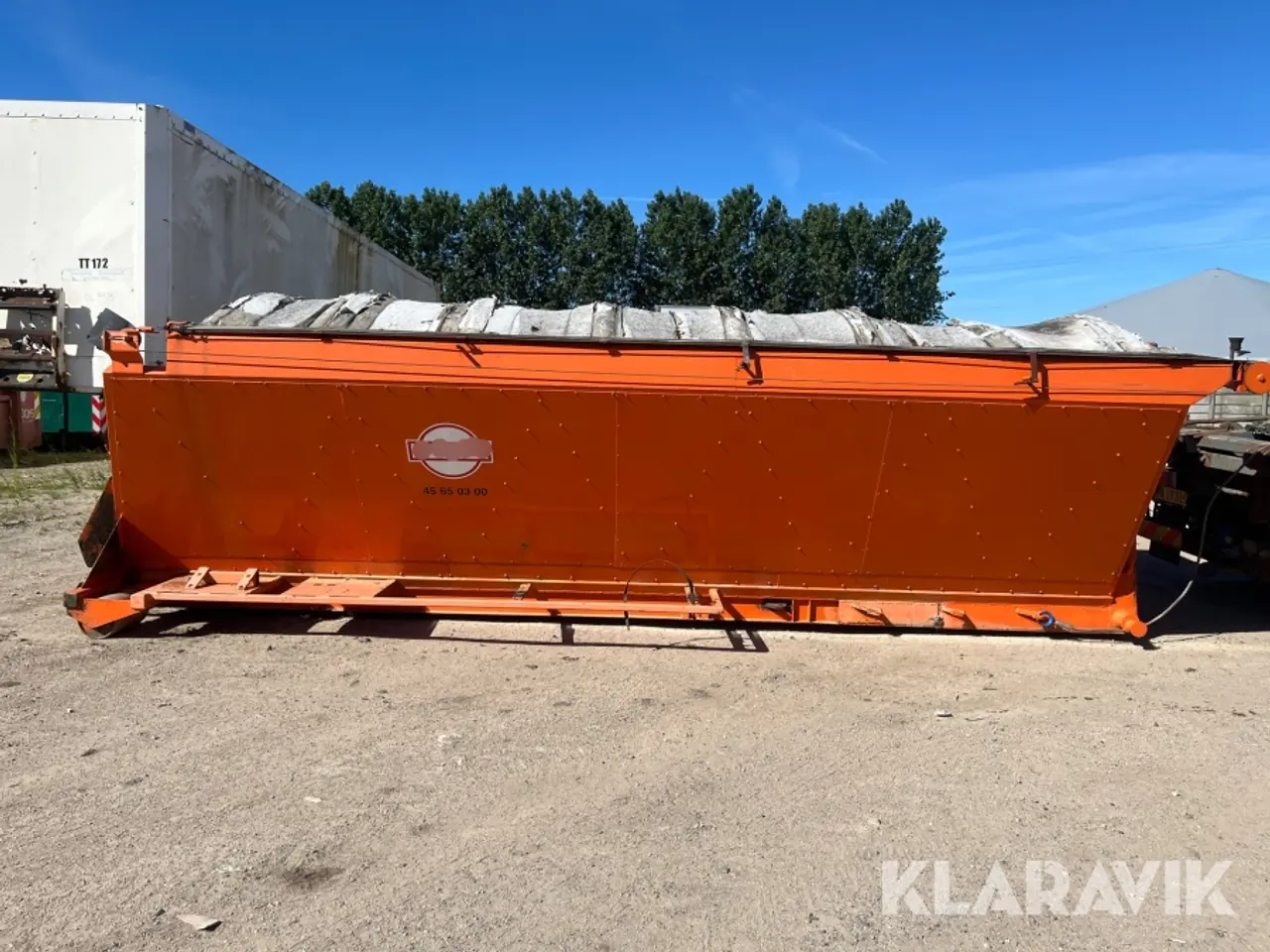 Billede 6 - Containerlad Asfalt Isoleret