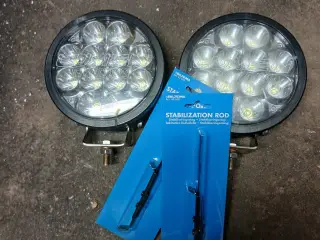 Led fjernlygter med stivere