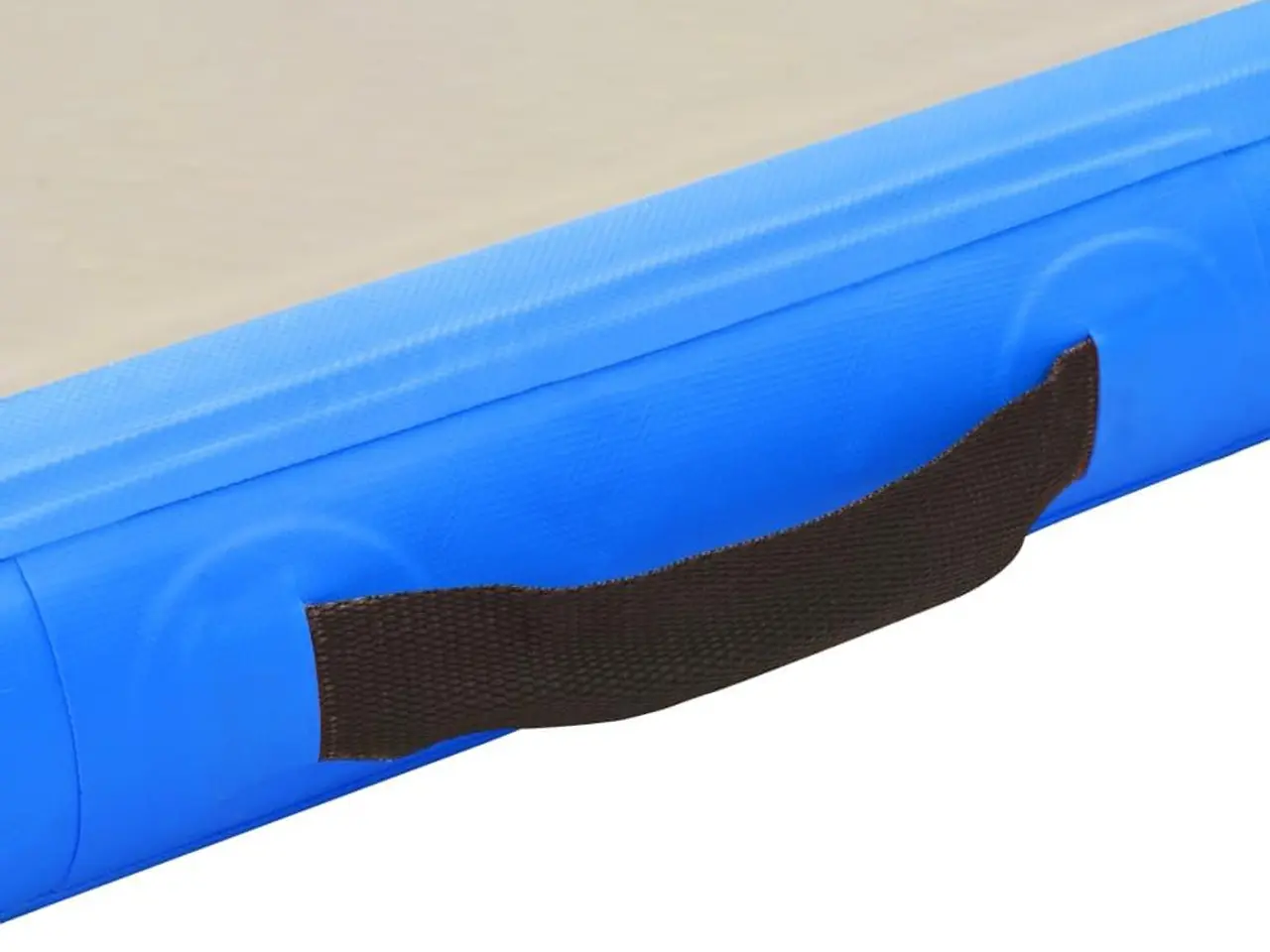 Billede 10 - Oppustelig gymnastikmåtte 300 x 100 x 10 cm - grå/blå