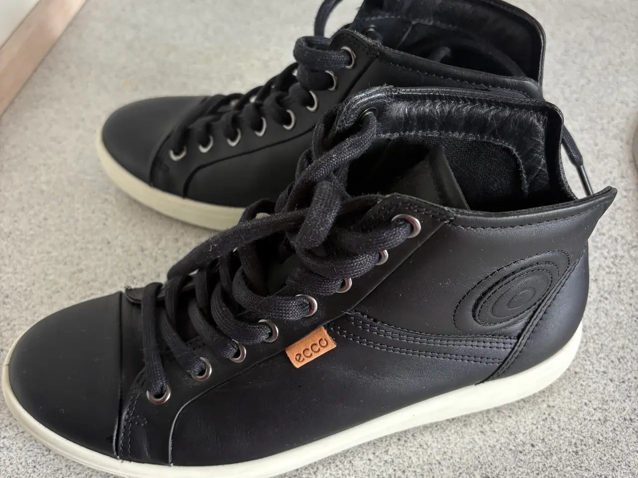 Billede 3 - Sort Ecco snørestøvle/sneakers I str. 38