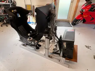 Sim Racing på fed set up