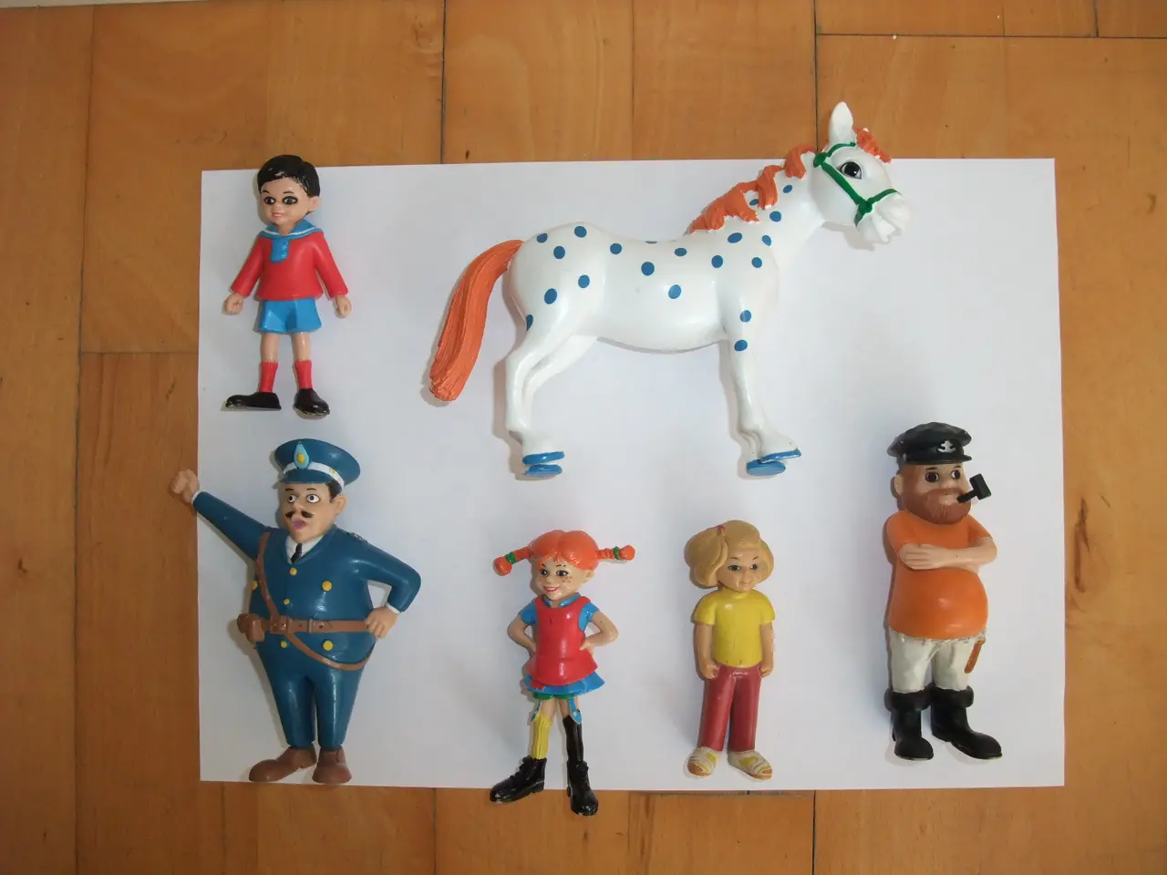 Billede 2 - Pippi Langstrømpe Figurer