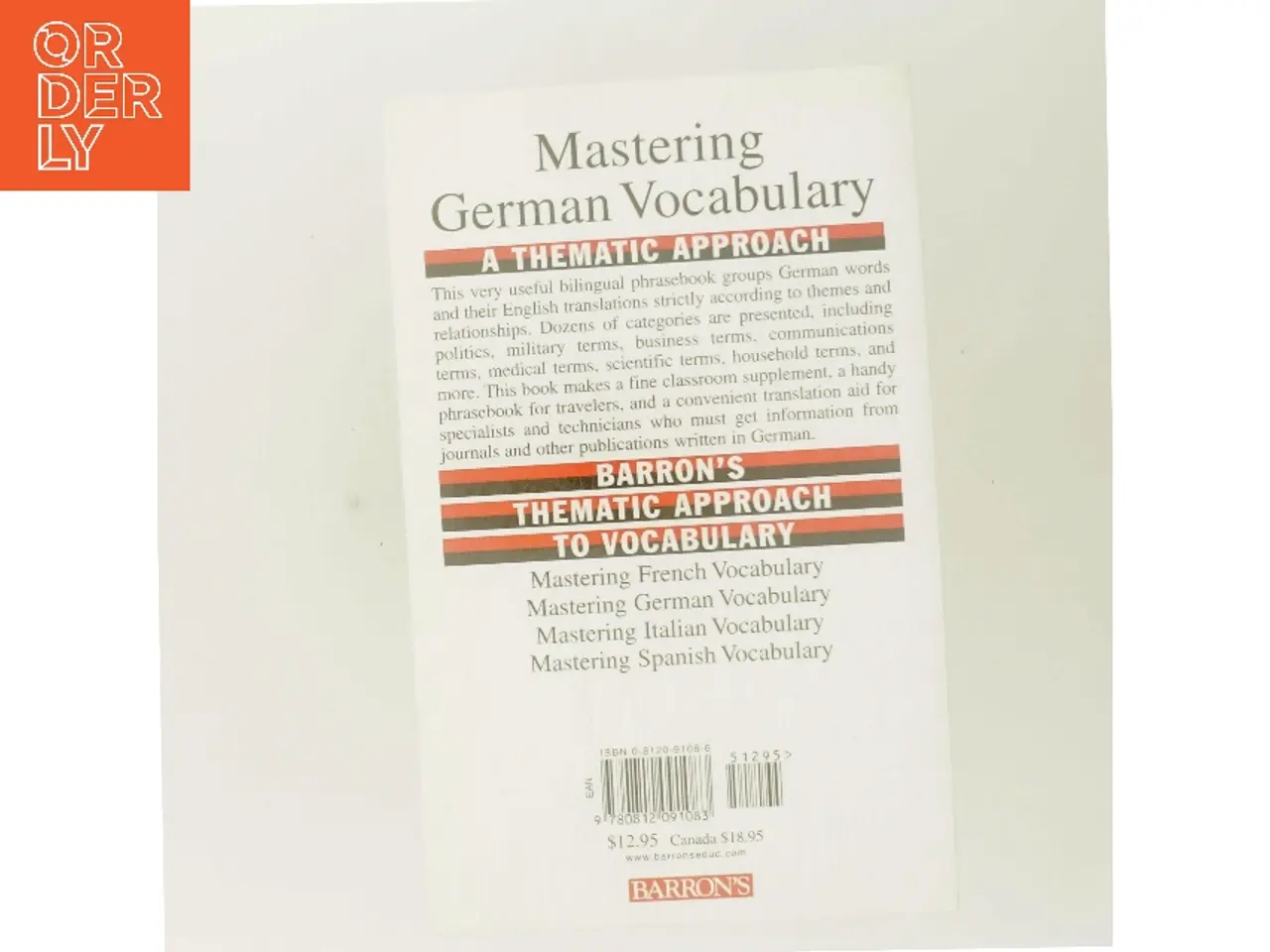 Billede 3 - Mastering German Vocabulary: A Thematic Approach af Veronika Schnorr (Bog)
