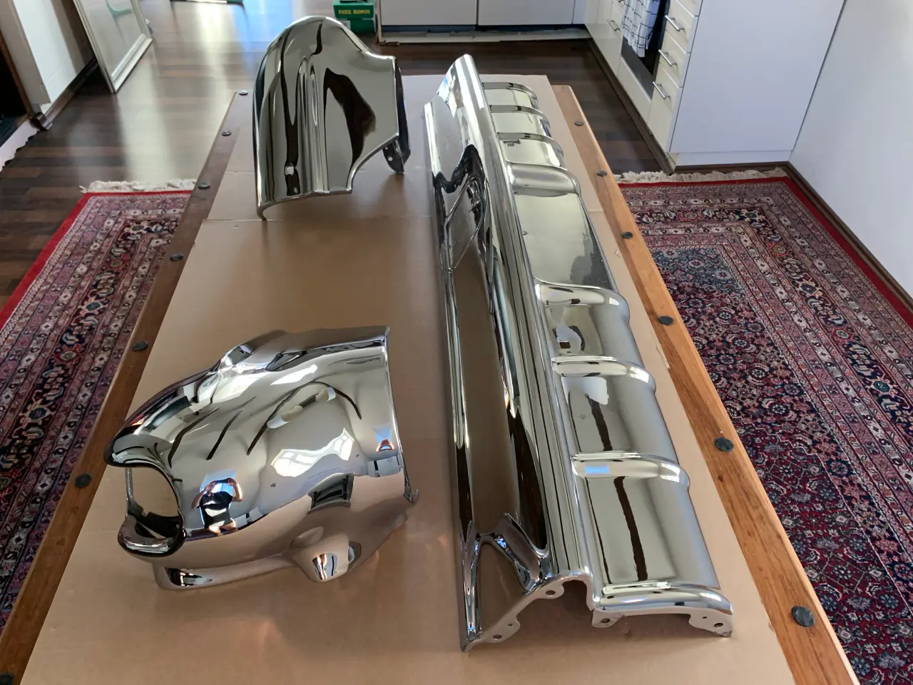 Billede 2 - 1957 Buick Century/Special nyforchromet kofanger