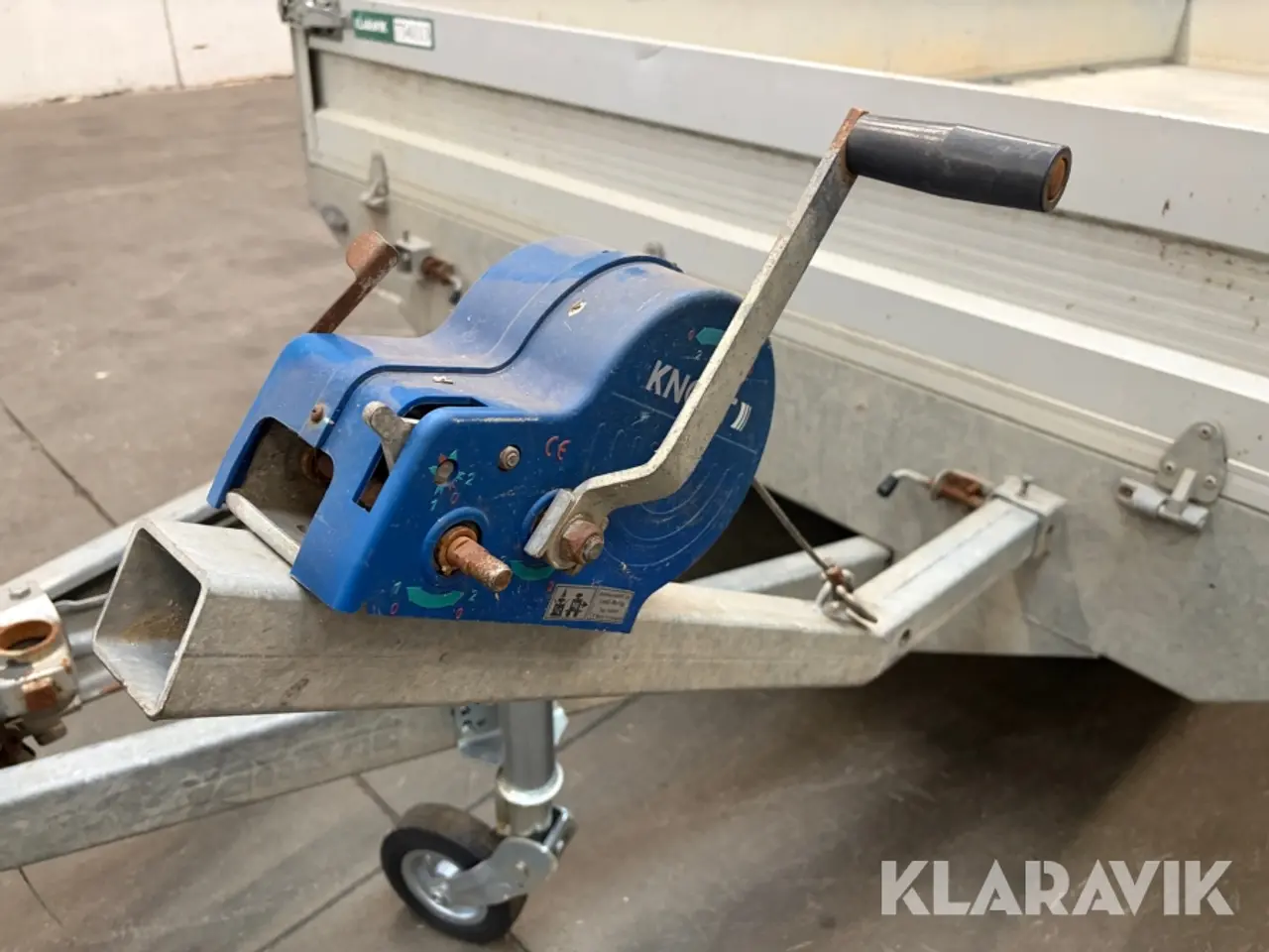 Billede 10 - Maskintrailer Variant 3522L5 - 3.500kg - 3 akslet