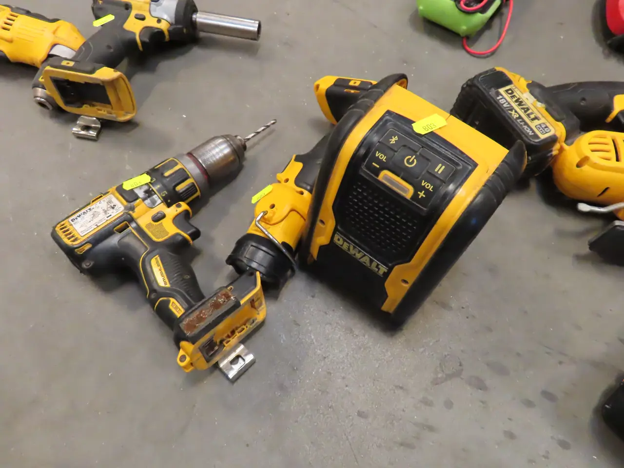 Billede 1 - 3 stk. Akku håndværktøj DEWALT DCD90, DCR006 m.fl.