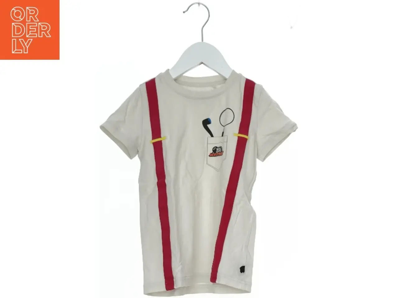 Billede 1 - T-shirt med tryk fra DR (str. 104)