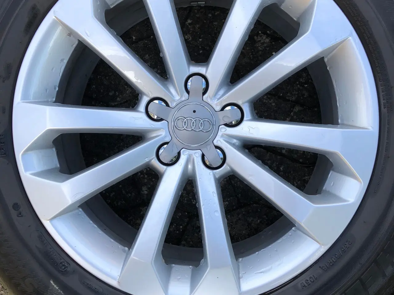 Billede 2 - Audi-fælge, super flotte originale