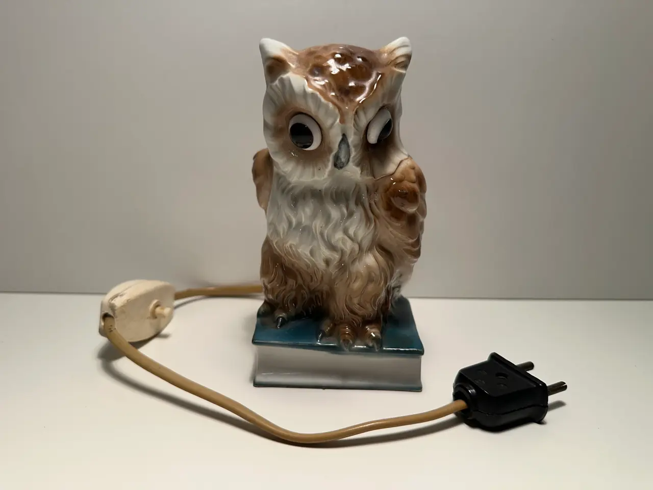 Billede 1 - Ozon, Ugle lampe (retro)
