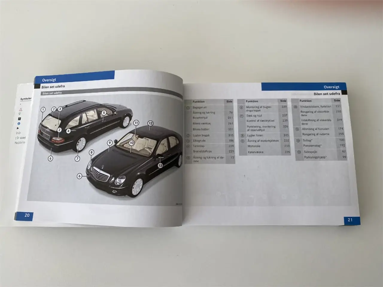 Billede 2 - Mercedes instruktionsbog Dansk til model W211/S211