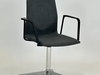 Four Design Cast'2 Evo Stol – Mørkegrå med Krom Stel