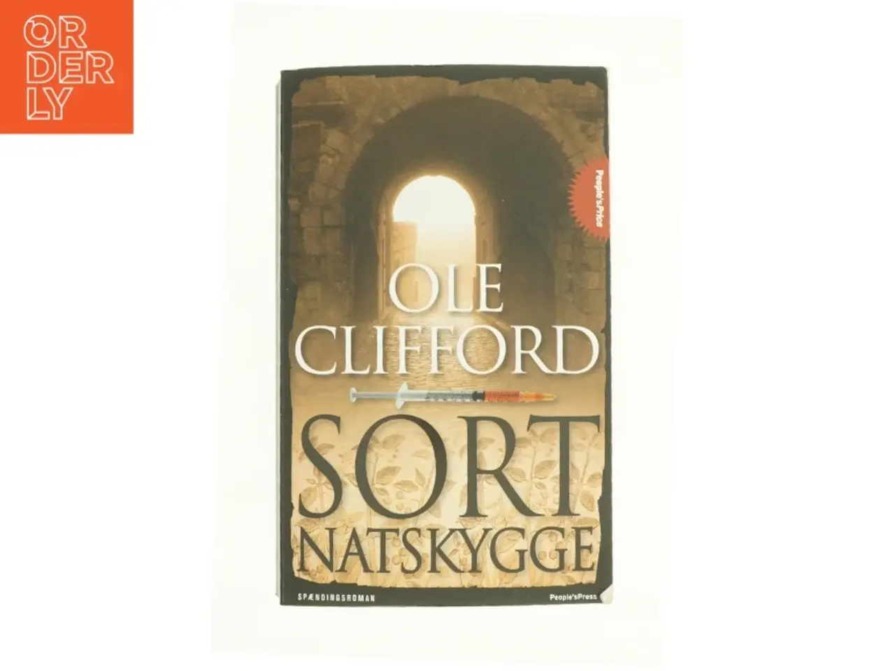 Billede 1 - Sort natskygge af Ole Clifford (Bog)