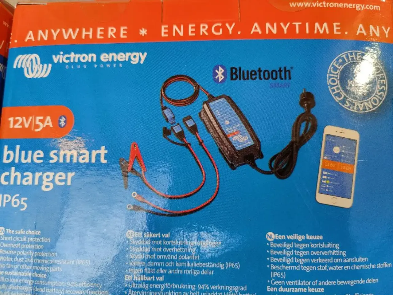 Billede 3 - Victron lader 12 volt/5 ampere