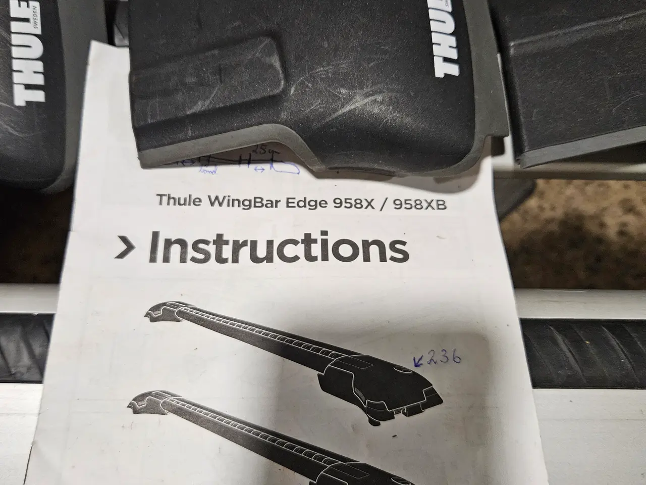 Billede 2 - Thule WingBar Edge tagbøjler - VW Touran