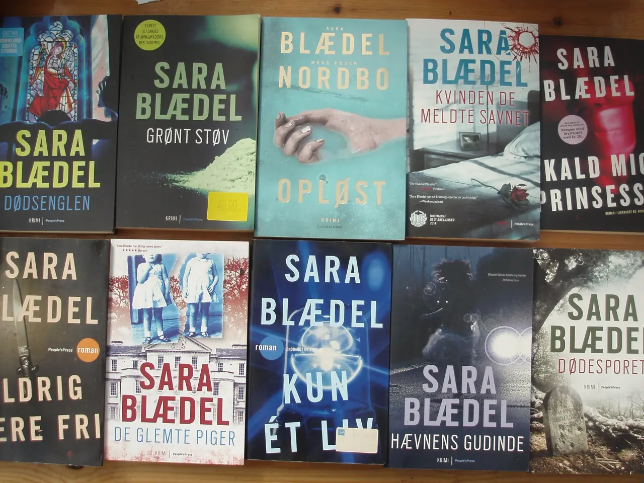 Billede 2 - Sara Blædel paperback bøger i flot stand