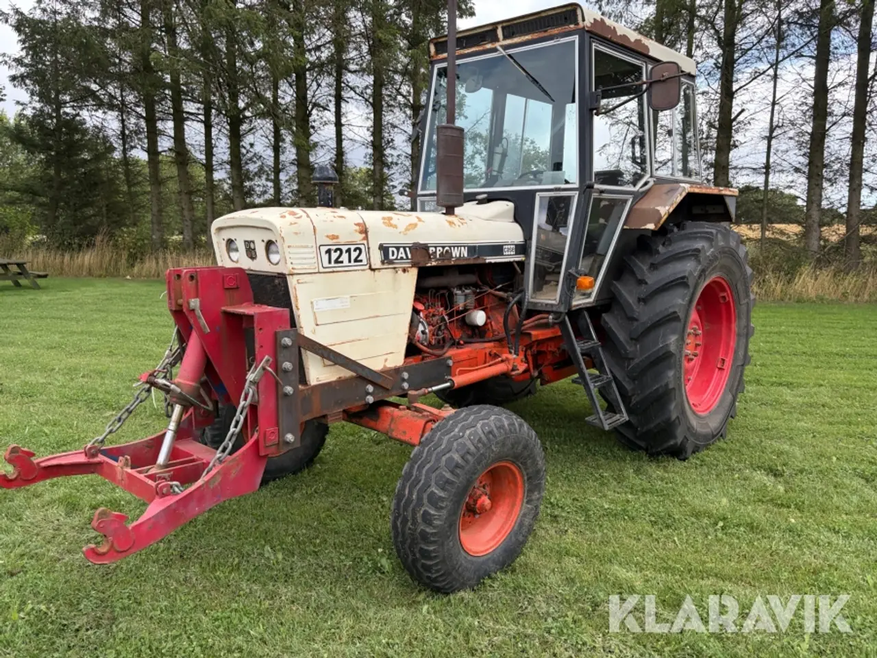 Billede 1 - Veterantraktor David Brown 1212