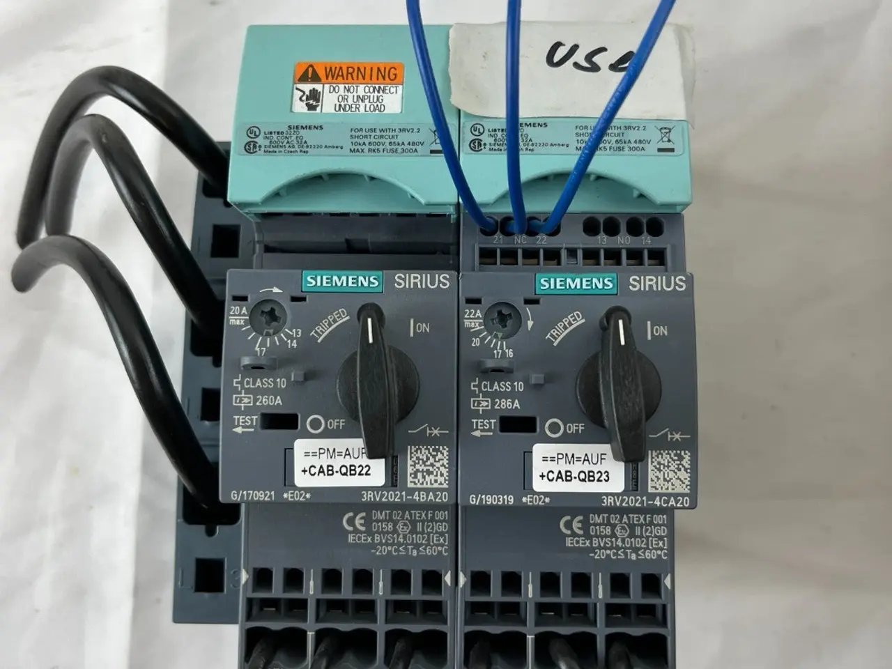 Billede 3 - Siemens Sirius 3RV2021 Motor Protection Breaker