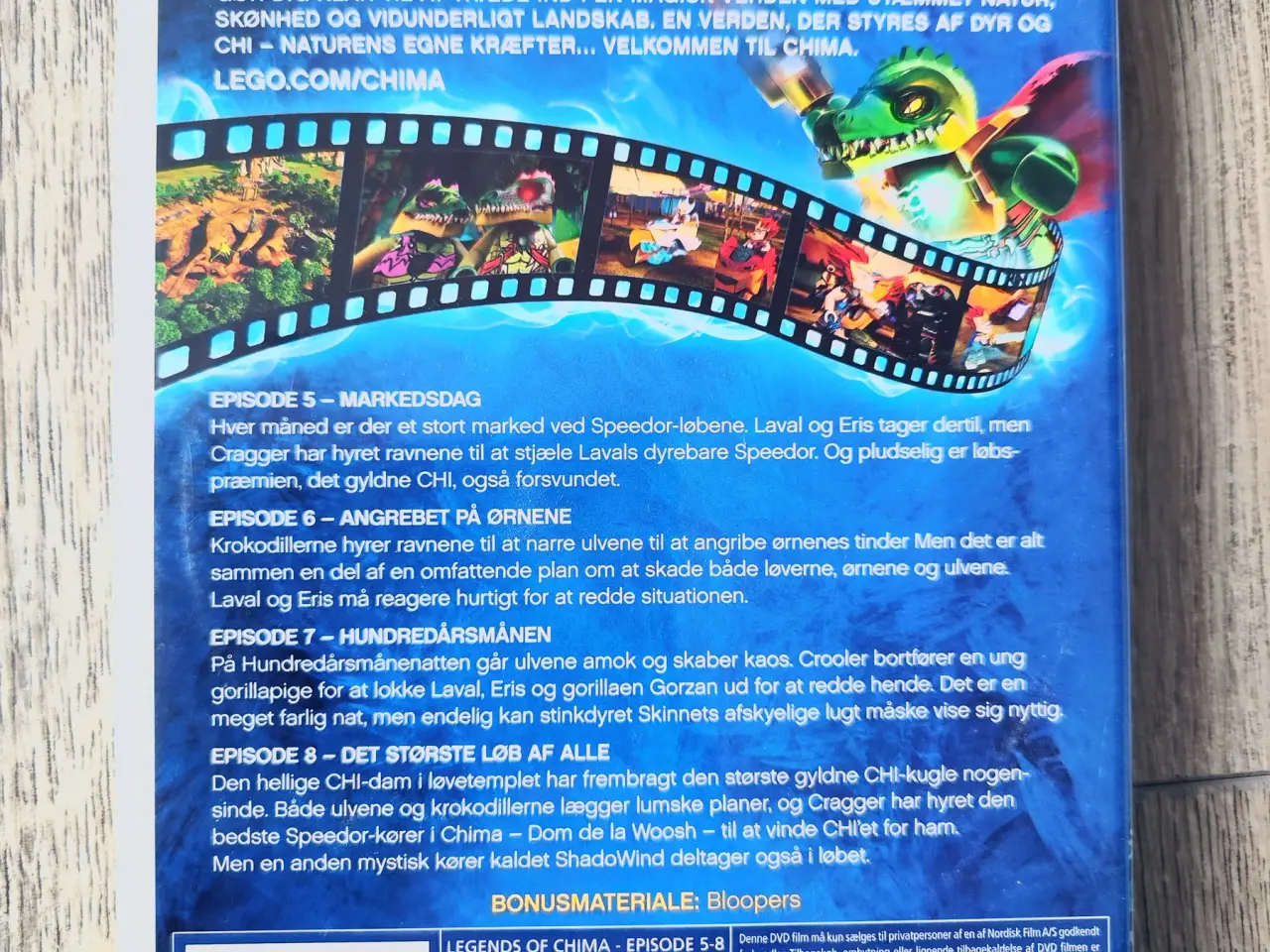 Billede 2 - DVD Lego Chima episode 5-8
