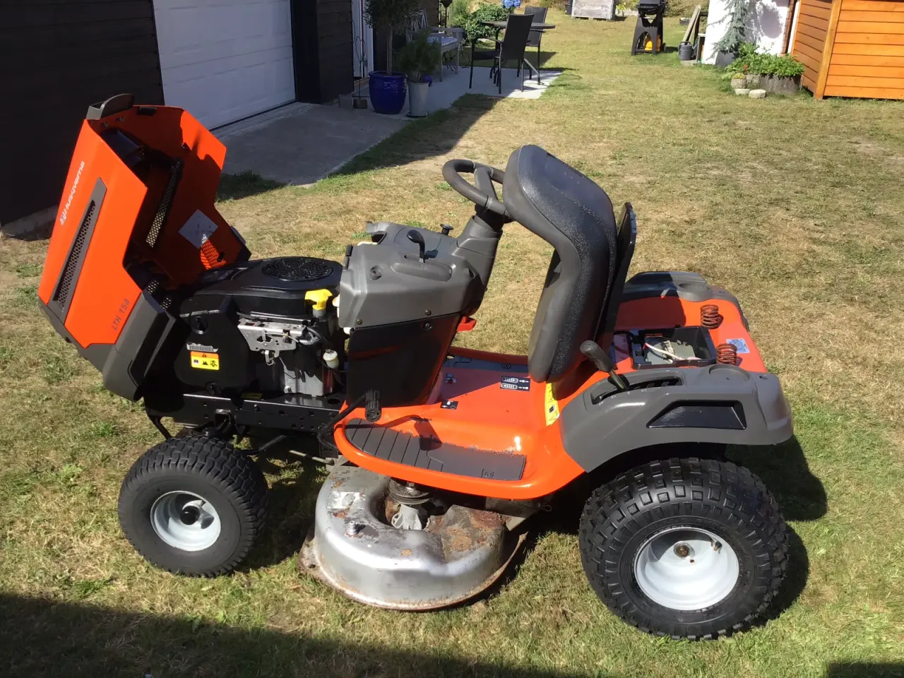 Billede 4 - Husqarna LTH 154 havetraktor