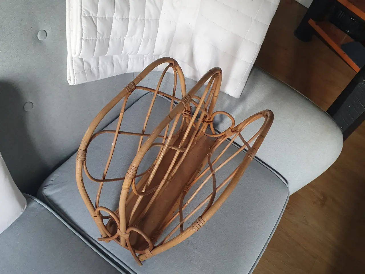 Billede 1 - Bambus tidsskriftholder