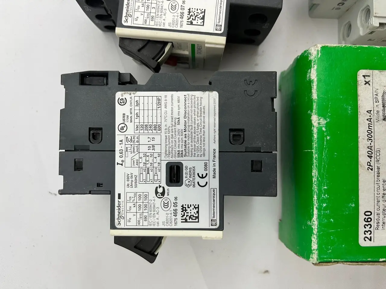 Billede 8 - Schneider Electric GV2ME05, GV2ME07 Motor Circuit