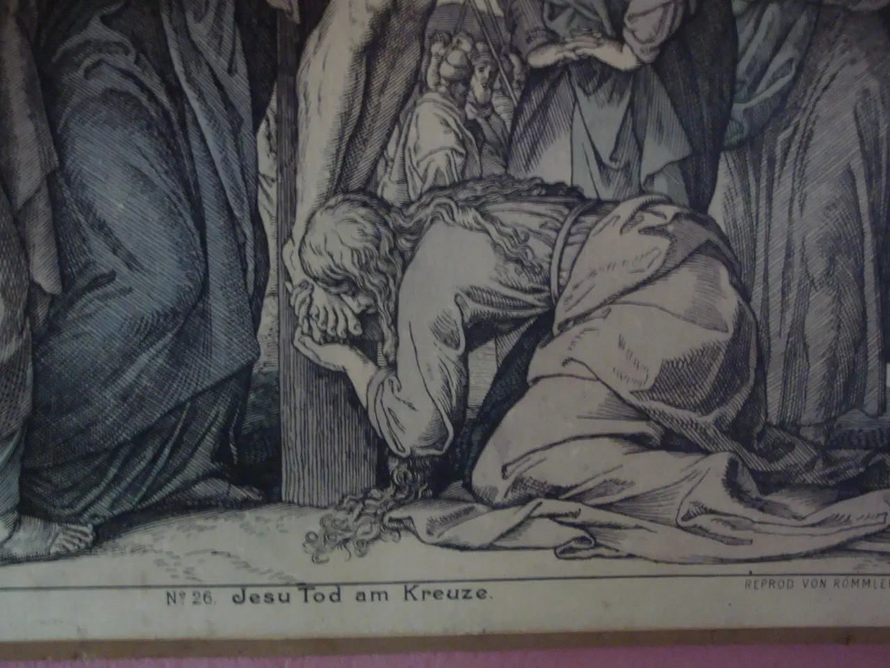 Billede 2 - Antik skoleplanche fra før 1920