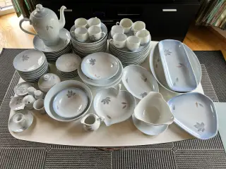 Porcelæn Spise/kaffestel, Bing & Grøndahl, Løvfald