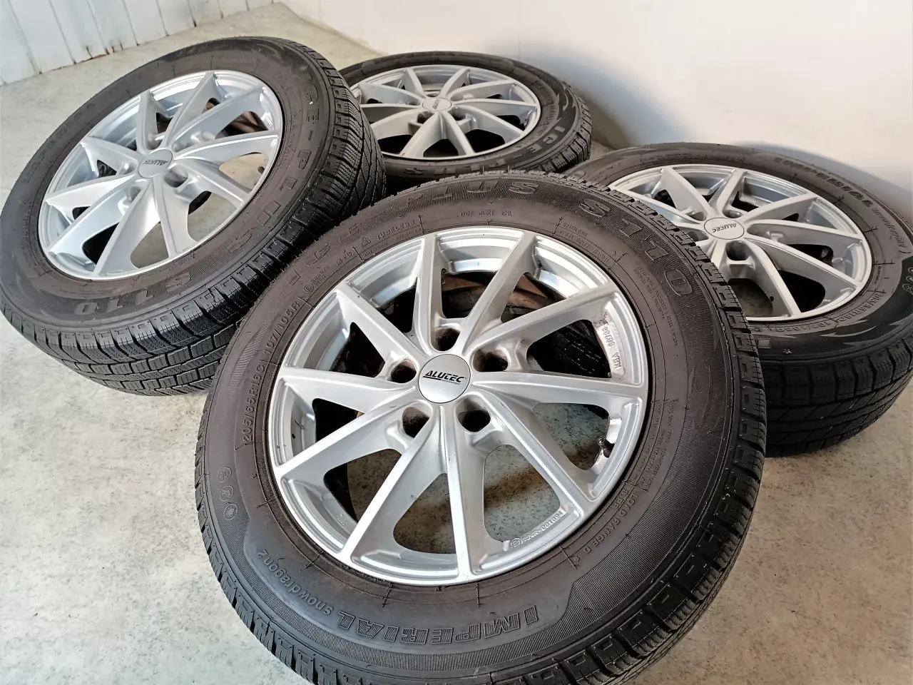 Billede 2 - 5x114,3 16" ET40 ALUTEC vinterdæk