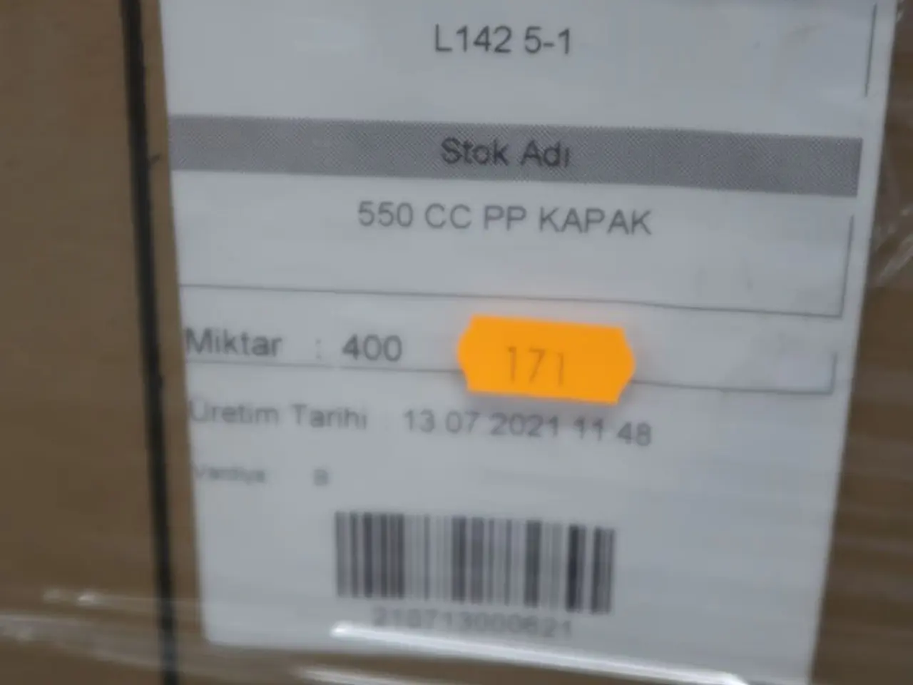 Billede 2 - Palle af madlåg (400 stk. pr. ks.) PET LID