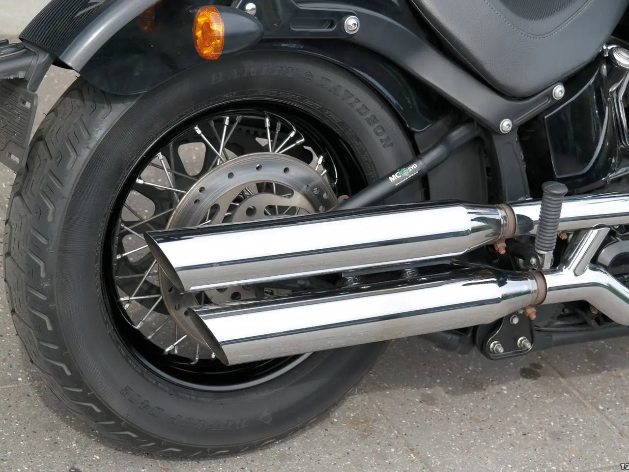 Billede 7 - Harley-Davidson FXS Softail Blackline MC-SYD       BYTTER GERNE