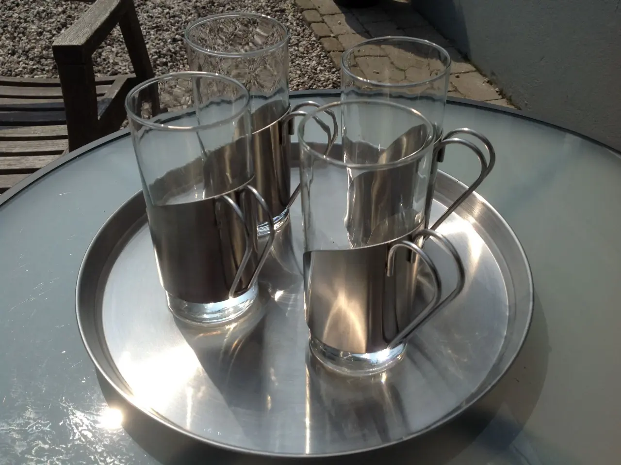 Billede 2 - Irsk kaffe glas med fad