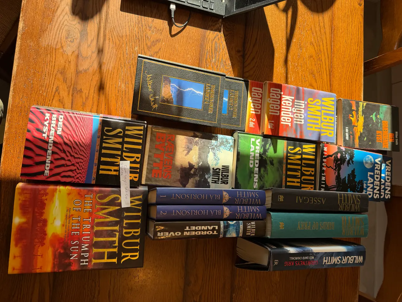 Billede 4 - Wilbur Smith bøger Læs beskrivelse under billeder)