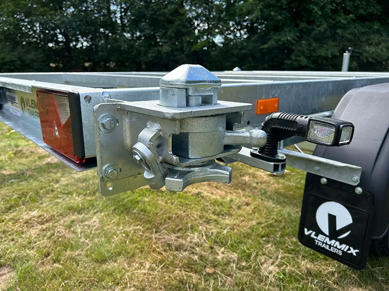 Billede 8 - Vlemmix containertrailer 10 fod - 2 X 1350 kg
